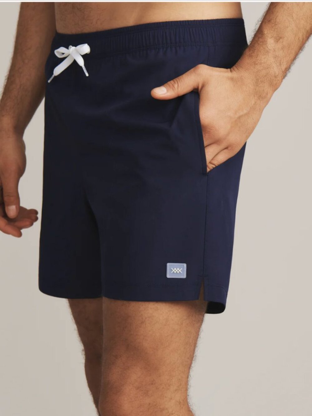 NWOT Rhone Navy Blue 5.5" R&R Swim Trunk Sz M